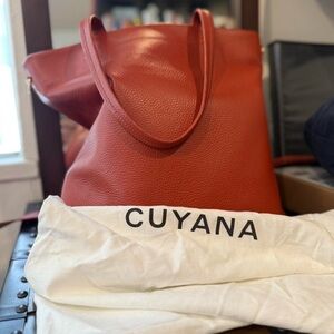 Cuyana Rioja Leather Tote